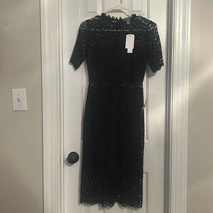 Nwt black lace cocktail dress
